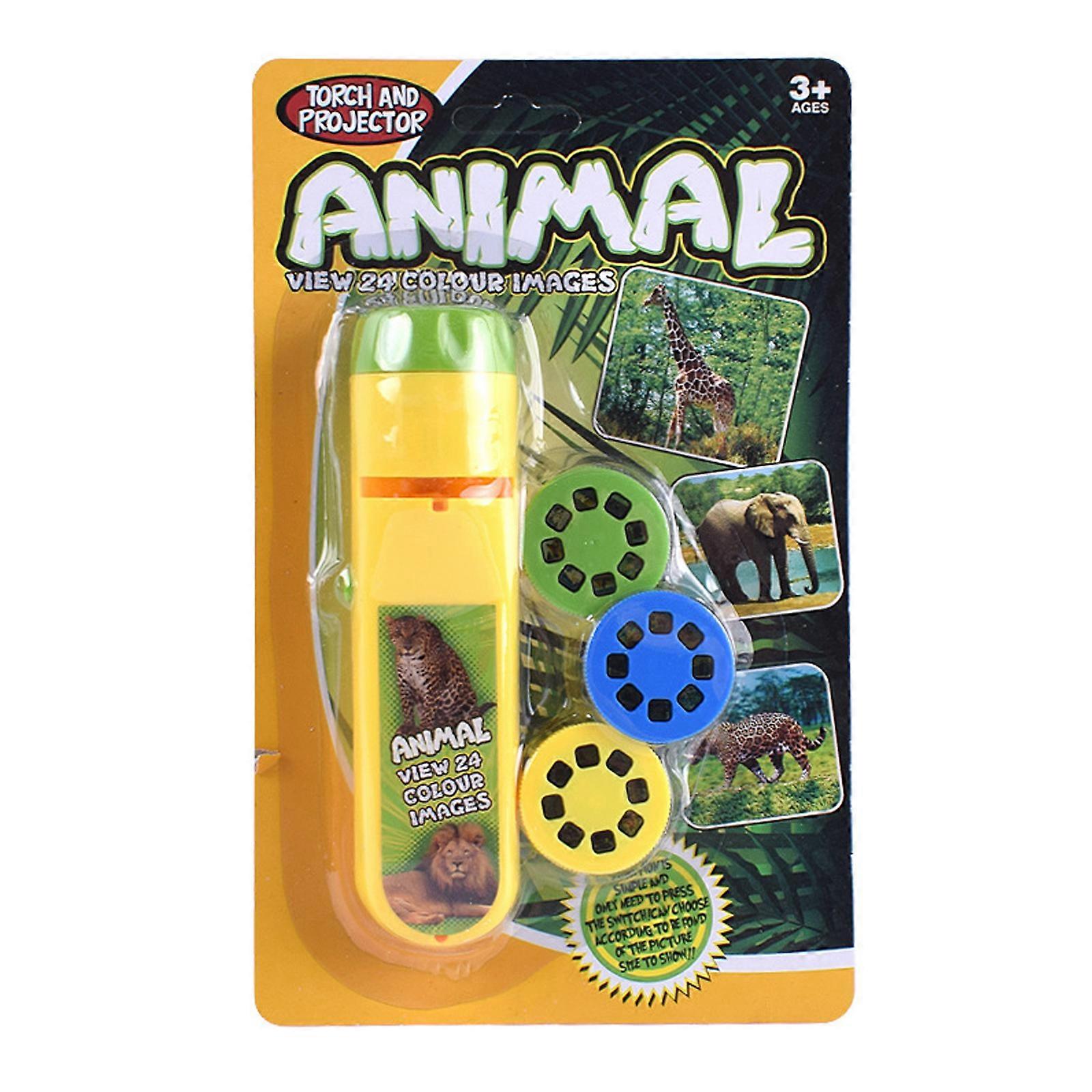 スライドプロジェクタートーチプロジェクションライトランプ懐中電灯教育学習就寝時ナイトライト子供、子供、幼児、子供