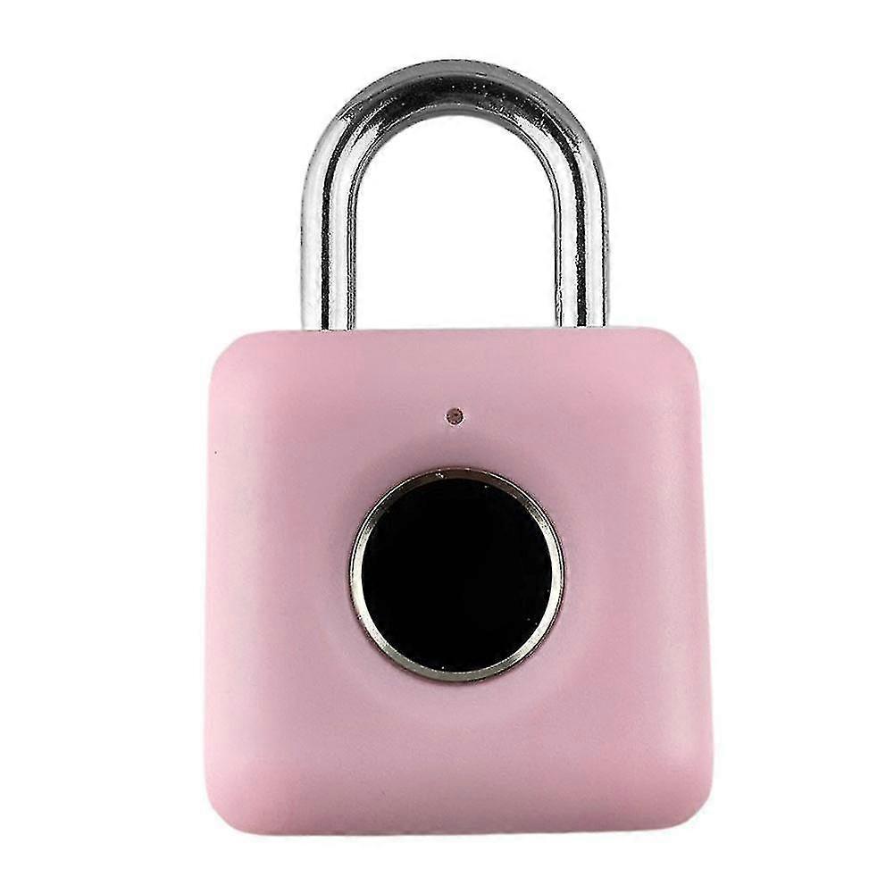 Anti-theft Fingerprint Padlock Travel Bag Locker Smart One Touch To Open Unlock