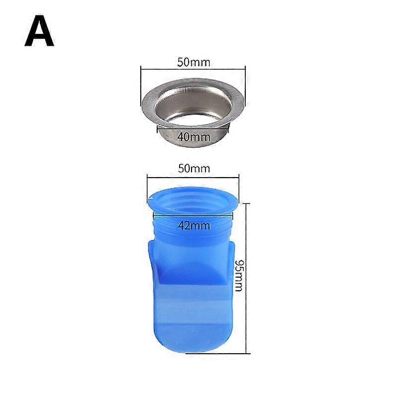1pc Anti Odor Silicone Floor Drain Core Kitchen Bathroom Sewer Sealing Ring Washing Machine Drain Pipe Drain CoreCraft Pipe Cleaners