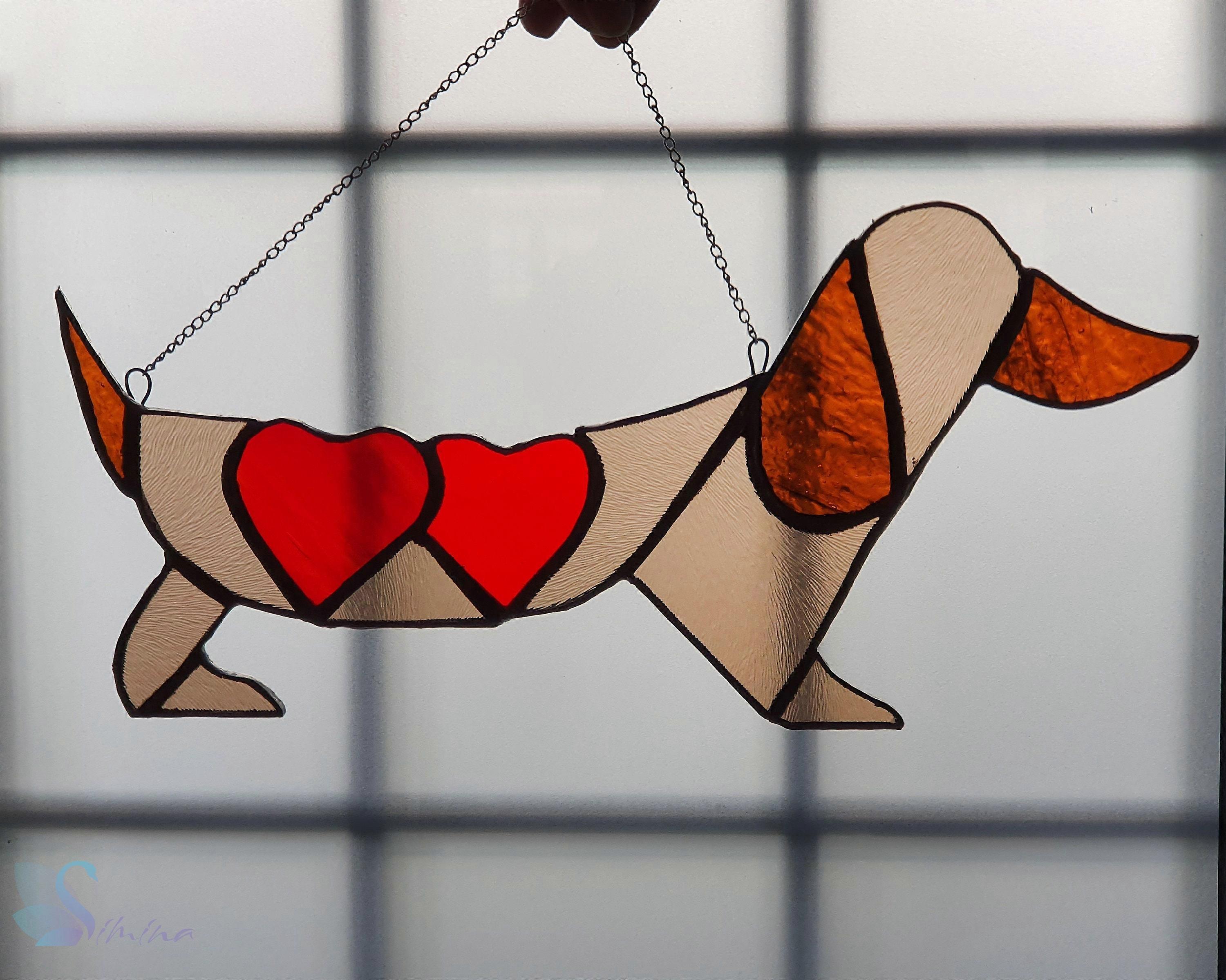 Färgad akryltax, Färgglad heminredning, Juldekoration Julklapp