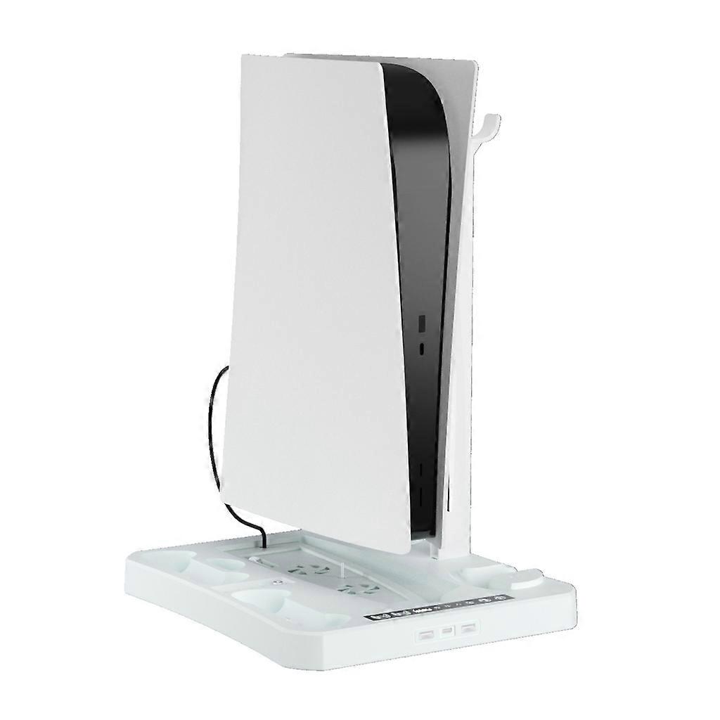 Multifunction Host Cooling Stand Cooler Bracket Dock Fit for PS5 Game Console