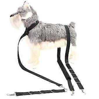 Pet Traction Belt Dog Collar Pet Supplies Bathing Hair Cutting Harness Adjustable D-rings Bathing Band Free Size Dog