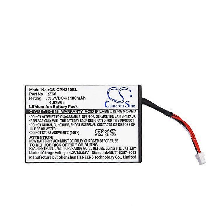 Cs Applicable To Opticon Opr-3301 Barcode Scanner Battery Z66 C2013