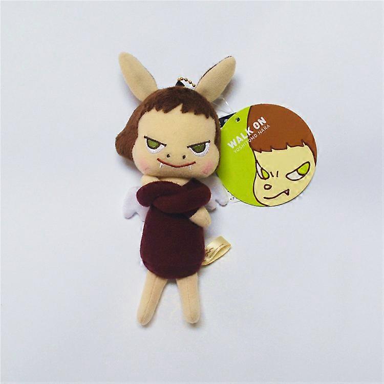奈良美智 悪魔の天使の翼人形人形ぬいぐるみオーナメントキー