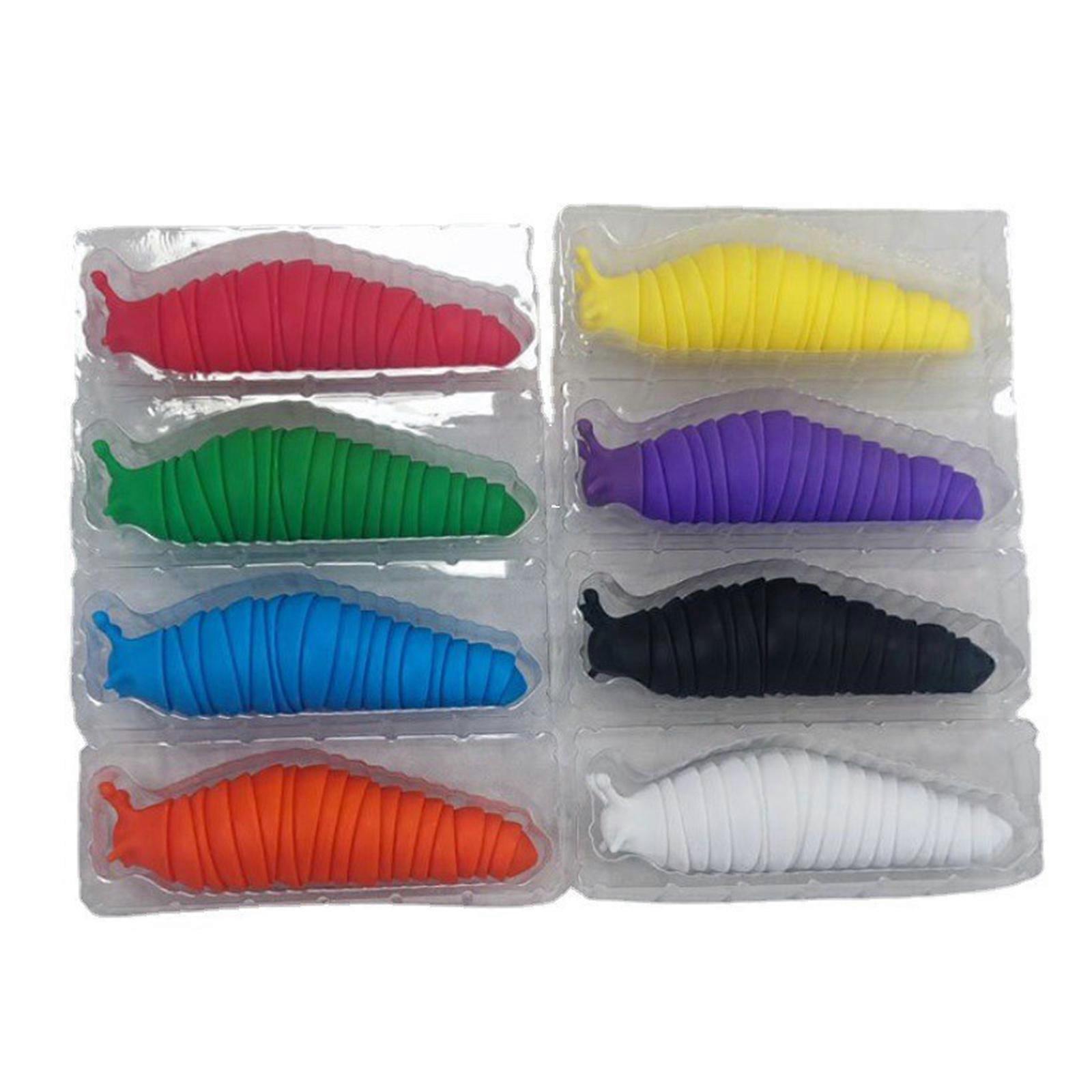 2023 New Articulated Slug Toy for Stress Relief and Mindful Play - Safe and Durable PP Material