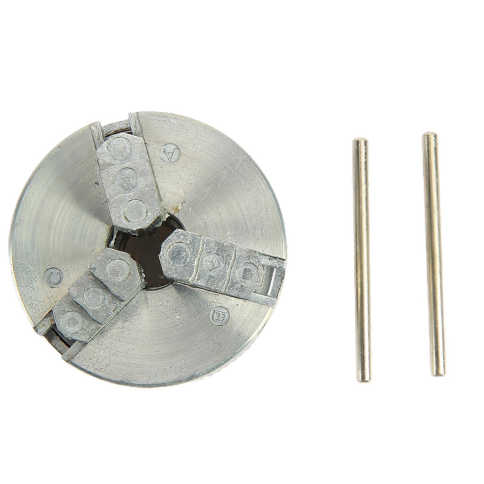 Z011 Zinc Alloy 3-Jaw Drill Chuck Clamping Tools for Mini Lathe Machine Tool QinHai