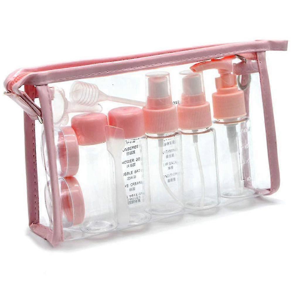 Bran 11pcs Travel Bottles Set Travel Size Toiletry Bottles Kit, Approved Leak Proof Containers Set With Zipper Bag Toiletry Containers Set For Liquids