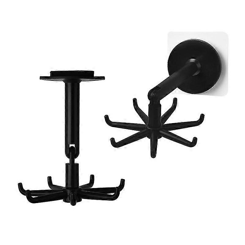 Upgraded Multifunction Rotatable 7claw Hook 360  Seamless Punch Free Hook Kitchen