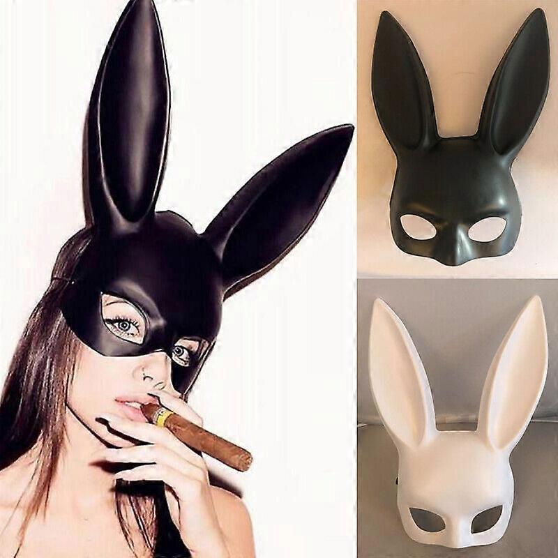 女性ハロウィーンセクシーバニーマスクコスプレマスクウサギの耳マスクパーティーバーナイトクラブコスチュームアクセサリー
