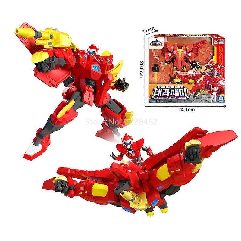 Mini Force 2 Super Dino Power Transformation Robot Toys Action Figures MiniForce X Simulation Animal Deformation Dinosaur Toy