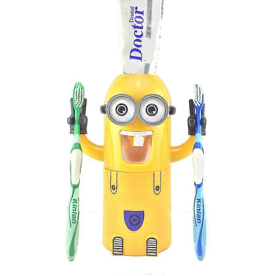 Automatic Toothbrush Holder And Squeezer For Kids