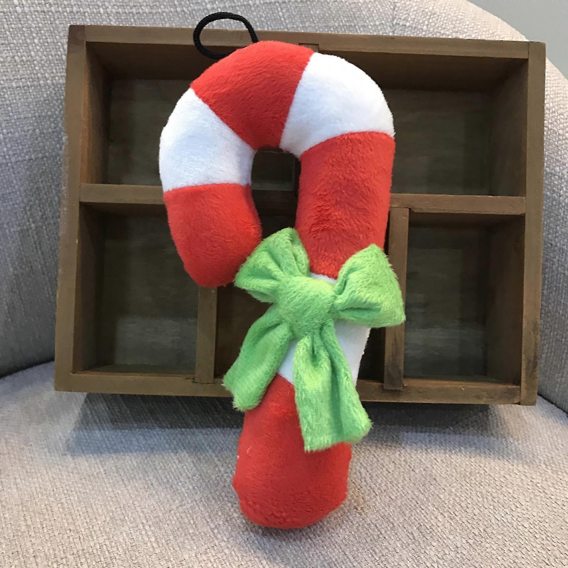 Christmas Cane Pet Sounding Toy