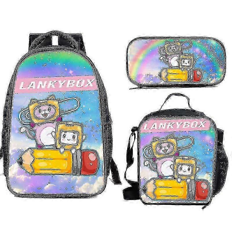 Lankybox Print Sac à dos Sac à dos Piece Backpack