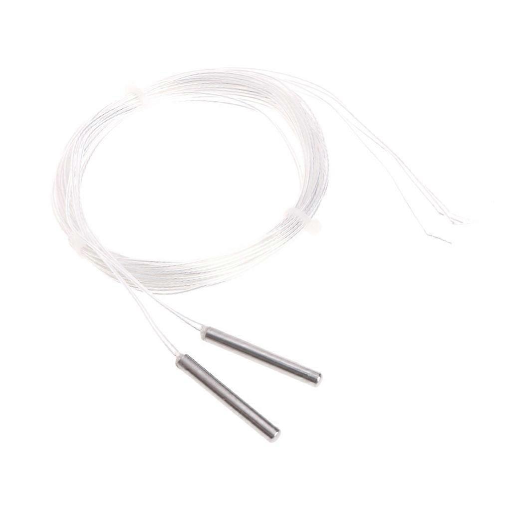 2 Pcs Electrical 4mm x30mm RTD Platinums Resistance Temperature Sensor