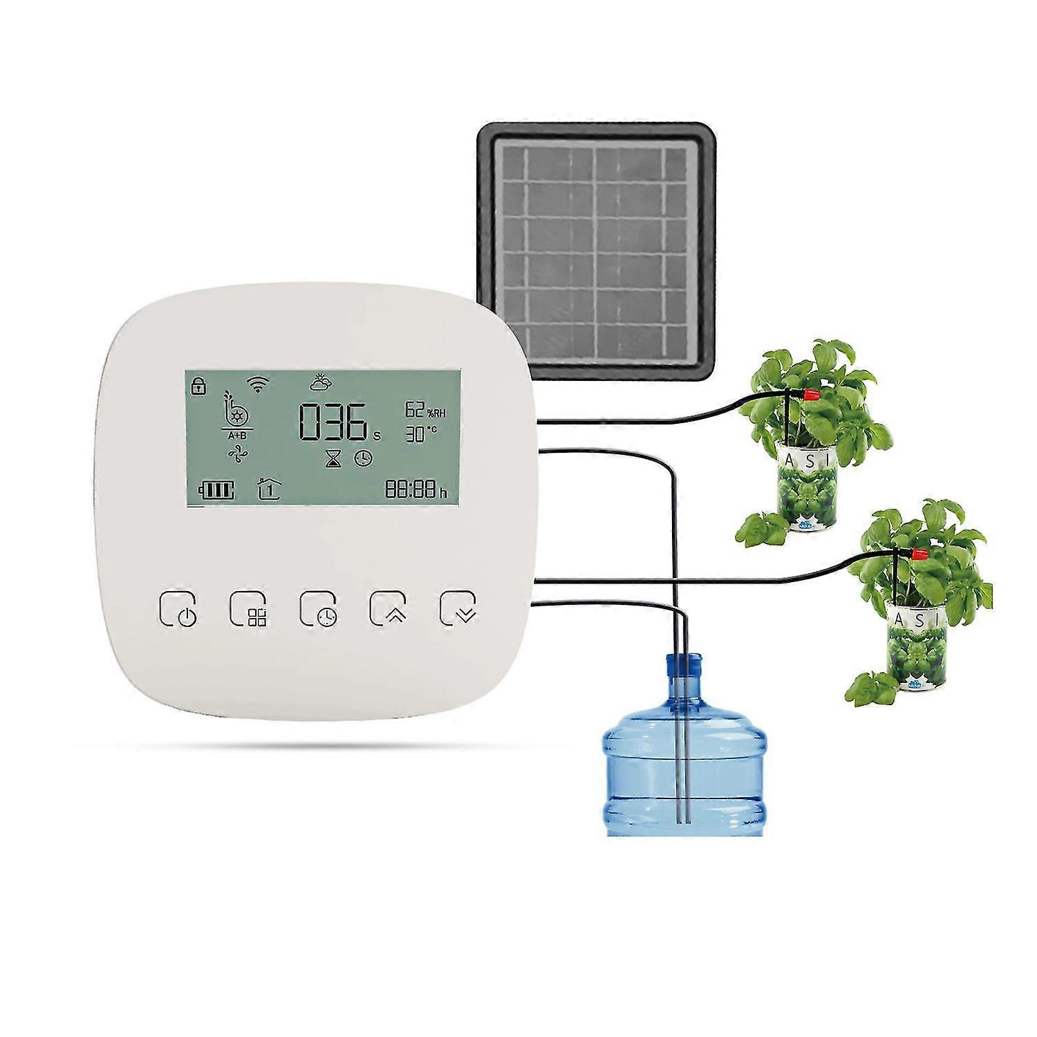 Automatic Watering System Smart Watering Device Dual Pump System WiFi/ Voice/ Manual Control Program