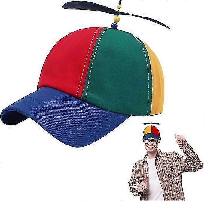 Propeller Cap, Propeller Hat, Propeller Baseball Hat, Propeller Baseball Cap, Adjustable Helicopter Cap, Propeller Cap