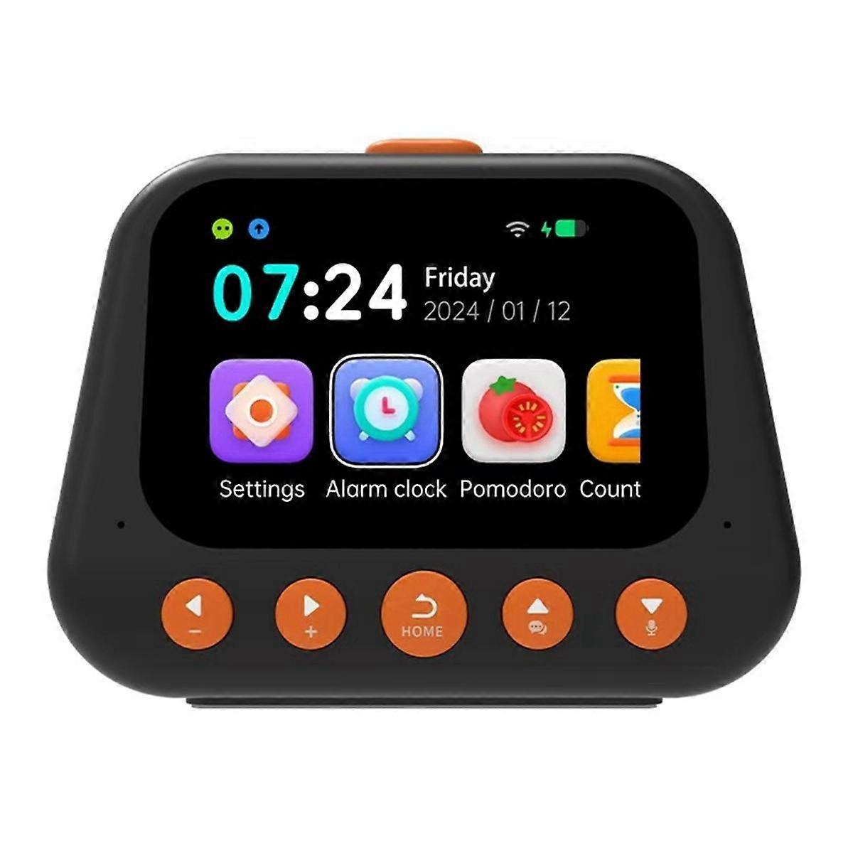 Barn AI Intelligent väckarklocka Multifunktionell röst dialog Maskin Tidshantering Självdisciplinerad klocka A