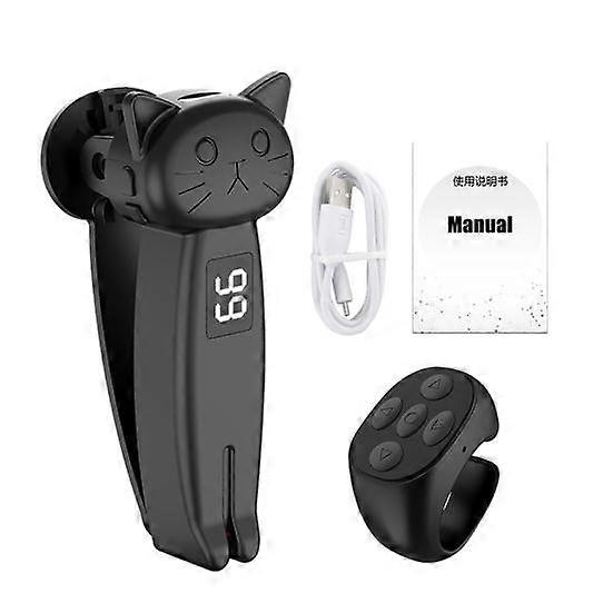 E-Reader Remote Page Turner Silent Clicker Camera Shutter Video Recording Smartphone Bluetooth-compatible