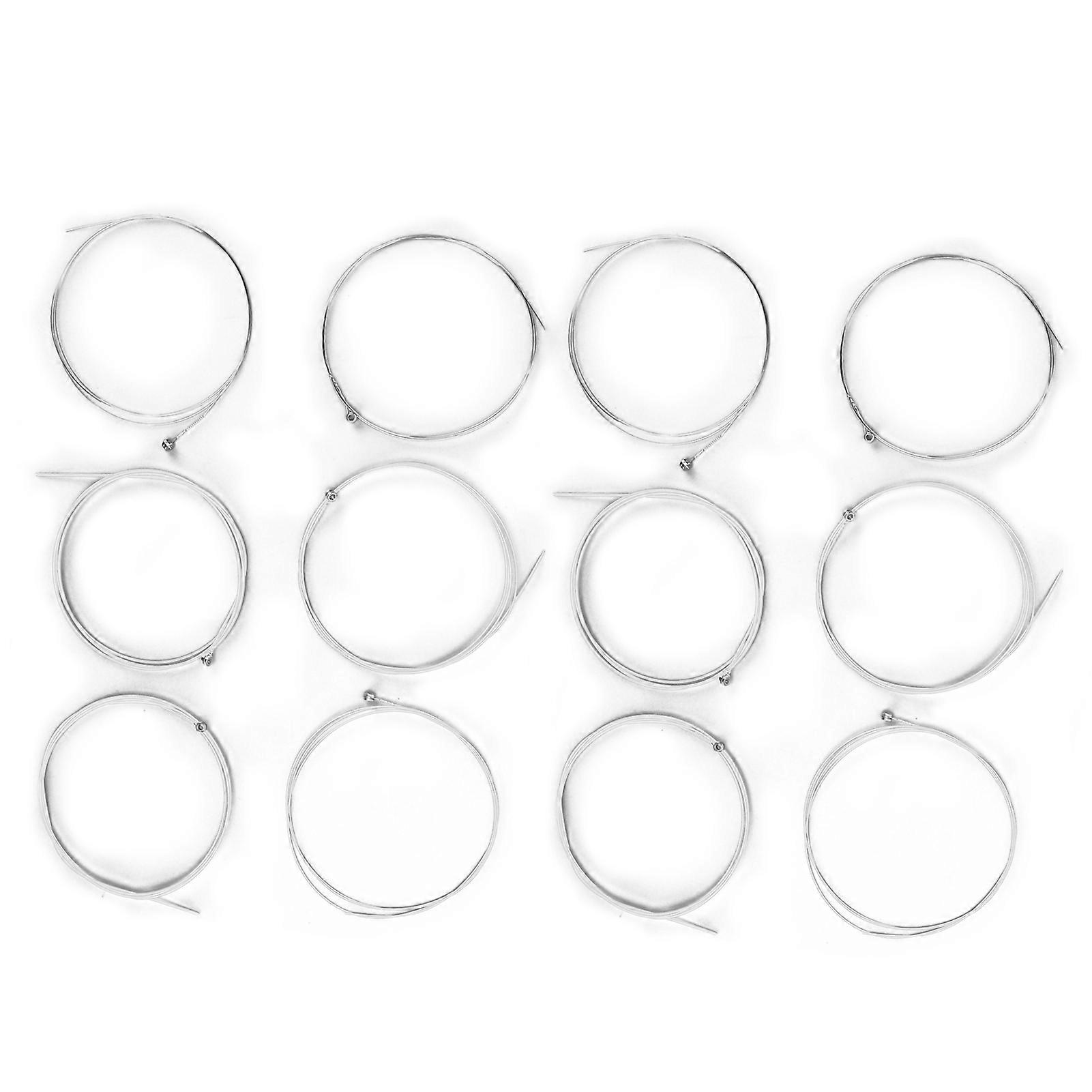 2Set Folk Guitar Strings Metal Musical Instrument String Offers Bright and Well nced Tone