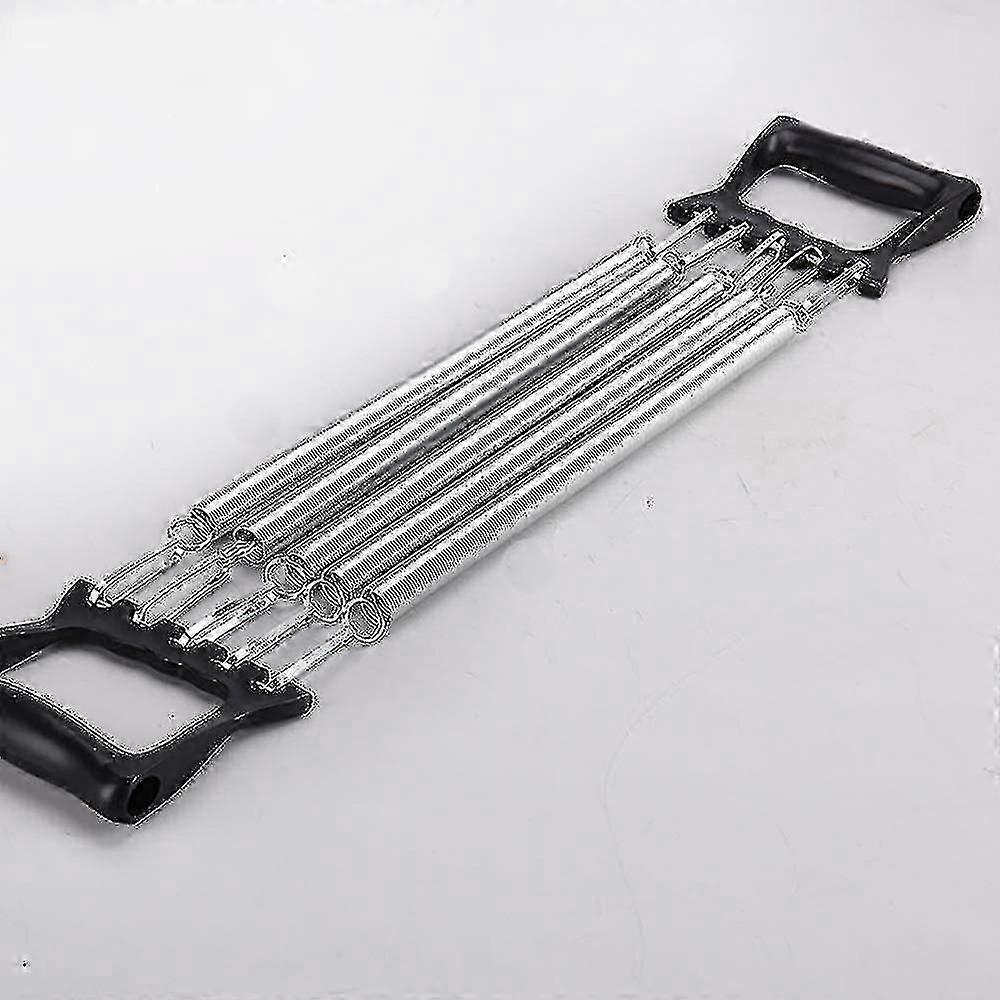2024 Professional Expander Black, Chest Expander With Removable Steel Springs, Chest Arm Expander 5-way Adjustable