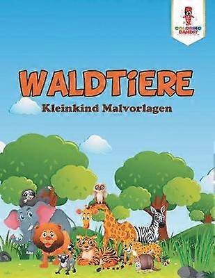Waldtiere Kleinkind Malvorlagen