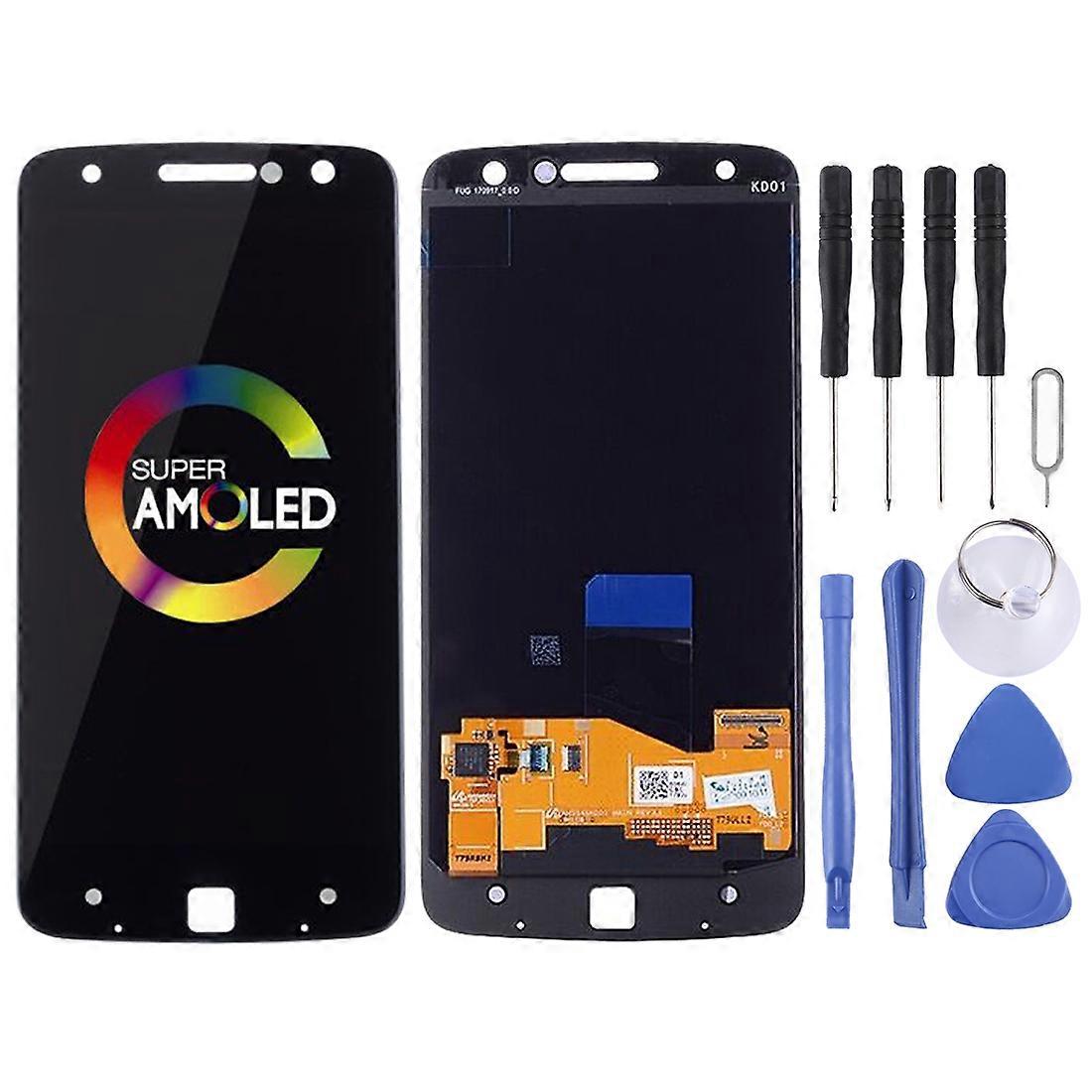 Ecran LCD TFT pour Motorola Moto Z Droid / Moto Z XT1650-01 XT1650-03 avec ensemble complet de numériseur (noir)