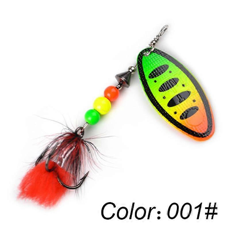 FTK Willow Spinner Lure 20g 14g 8g Copper Size 3#-5# with Treble Hook 2#-1/0# Lure