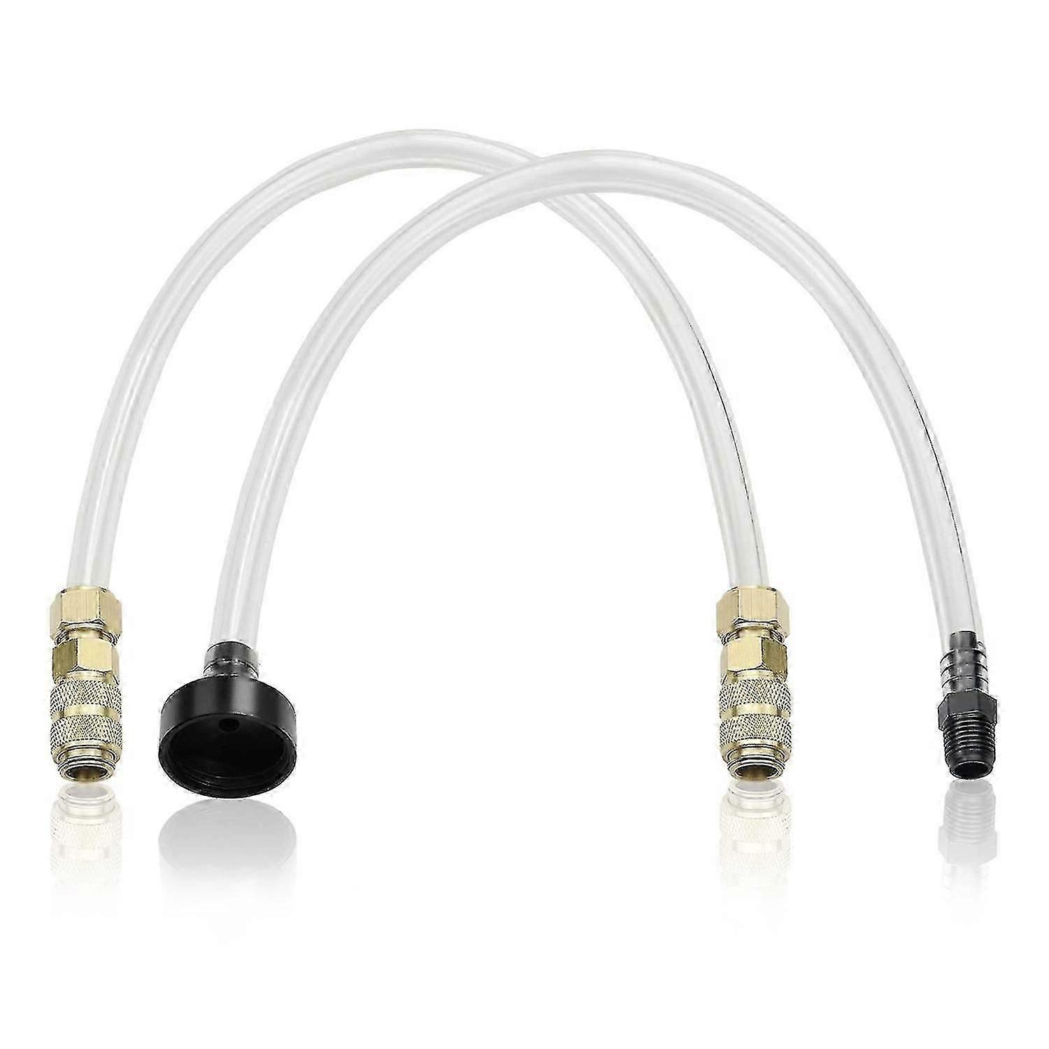 Hydraulisk styring Fyldsæt Udluftningssæt Fyldrør Marine Tool Rustfri Quick Connect Professional