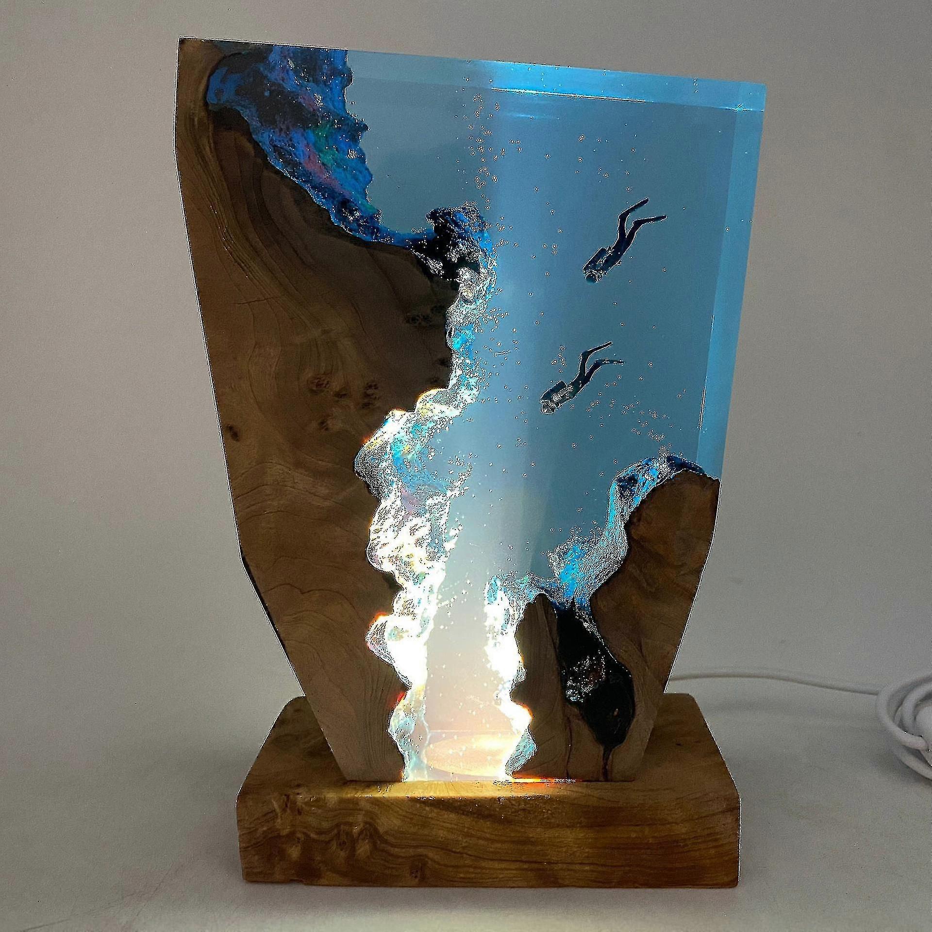 Diver Night Light Unique Decorative Gift Christmas Gift -q-hy
