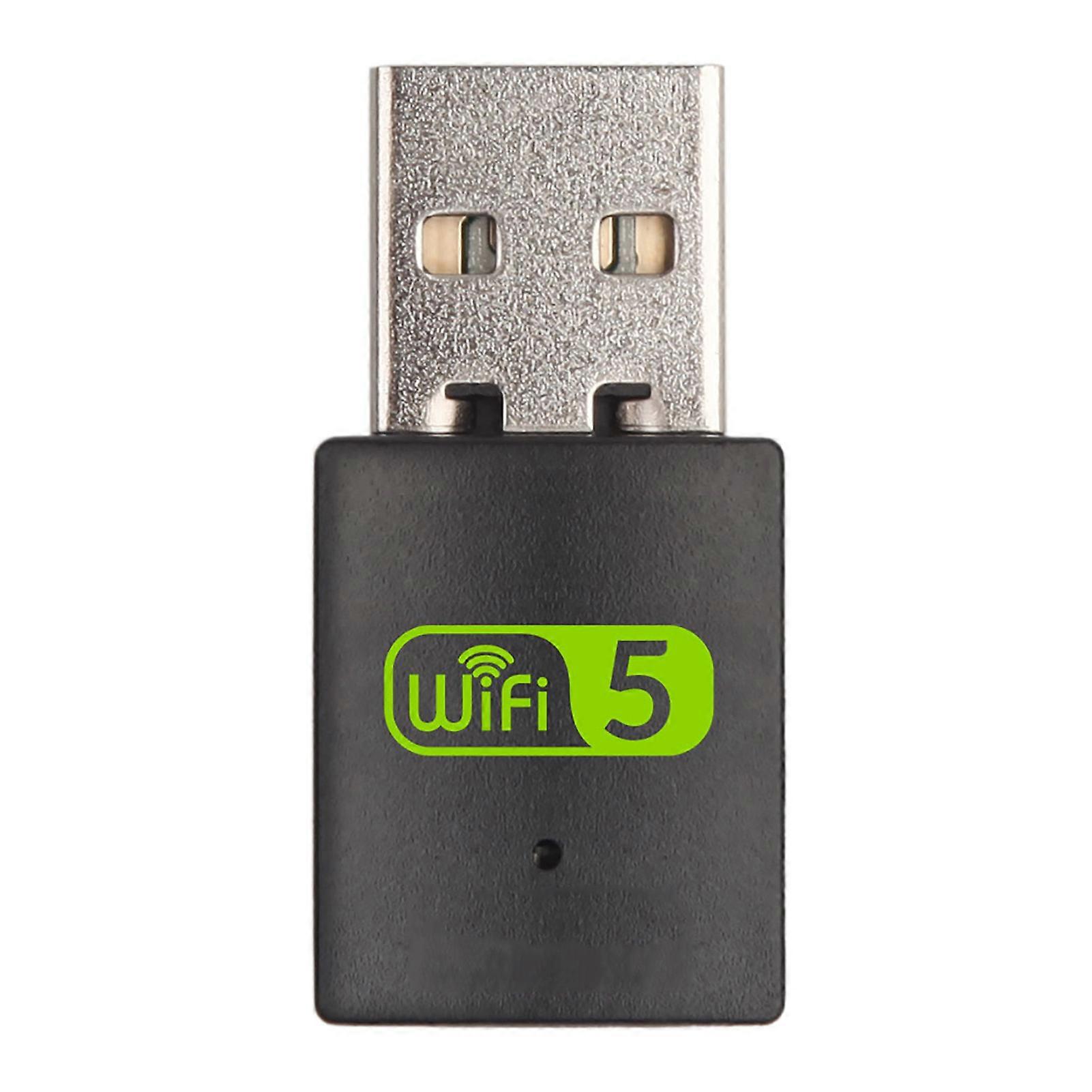 USB WiFi Adapter 600M Dual Band 2.4G 5G Bluetooth 5.0 Drive Free Network Adapter