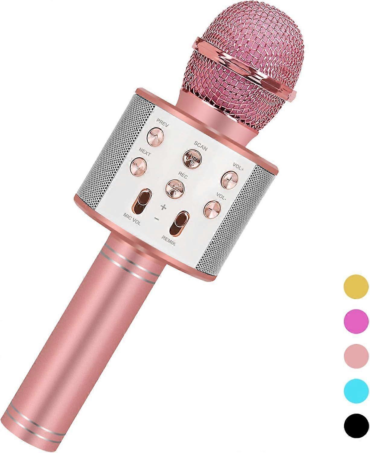 6-15 Yaş Arası Kız Erkek için Doğum Günü Hediyeleri, Bluetooth Kablosuz Karaoke Mikrofonu, Genç Erkekler İçin Parti İyiliği Kız Oyuncakları 4-12 Yaş