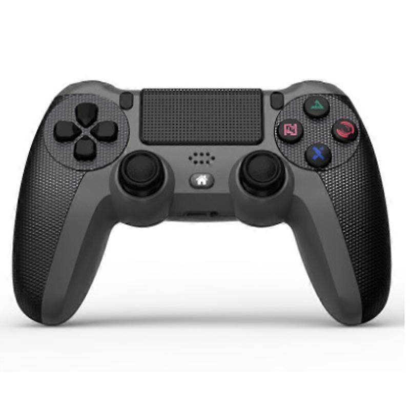 KM048 Bluetooth Wireless Controller for PS4,Cordless Gamepad with Light Bar,6-Axis,Vibration