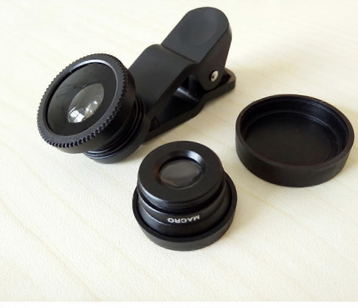 Three in one Phone Fisheye Lens Mobile Magnifier Specific Wide-angle