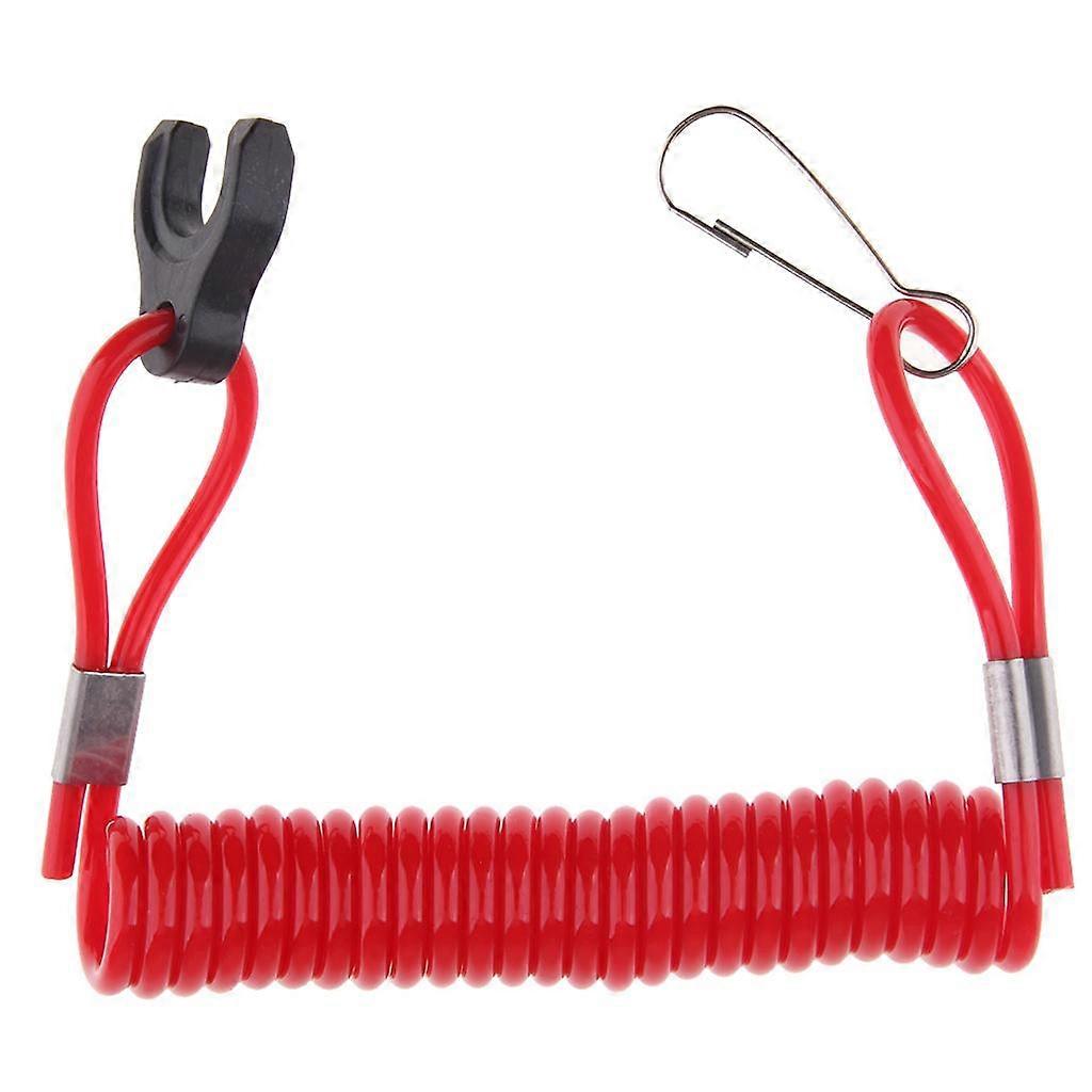 Marine Boat Outboard Engine Motor Kill Stop Switch Cord Lanyard for Tohatsu