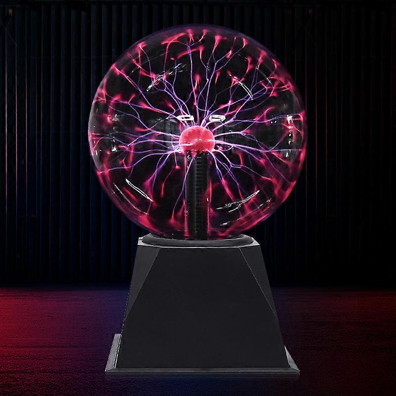Plasma Ball, Decorative, Touch Activated, Multi-Colored Lights