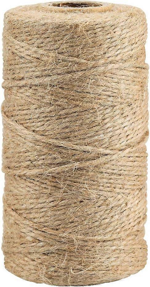 Natural Jute String, Garden Twine for Convenient Handling, Decoration & Craft, Heavy Duty, Abrasion Resistance, Corrosion Resistance, Rain