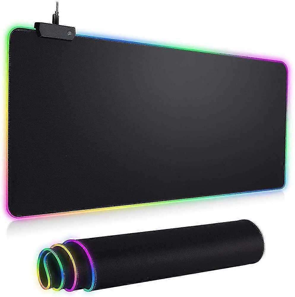 Musemåtte RGB musemåtte LED, stor, LED og stor musemåtte