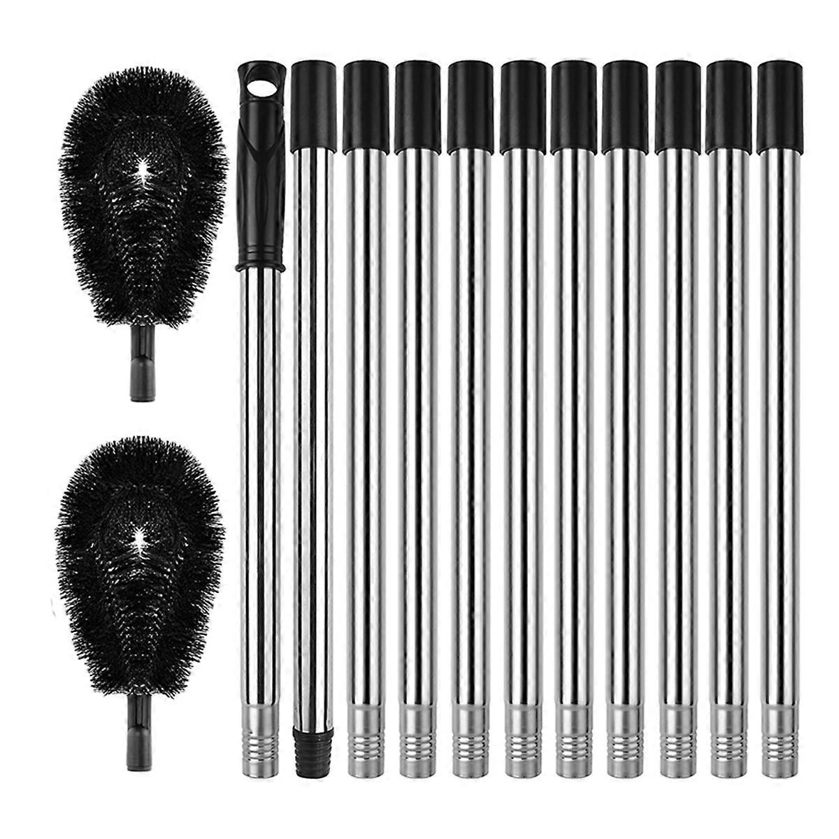 14 Ft Gutter Cleaning Tools From the Ground, Gutter Cleaner for Easy and Efficient Cleaning From A