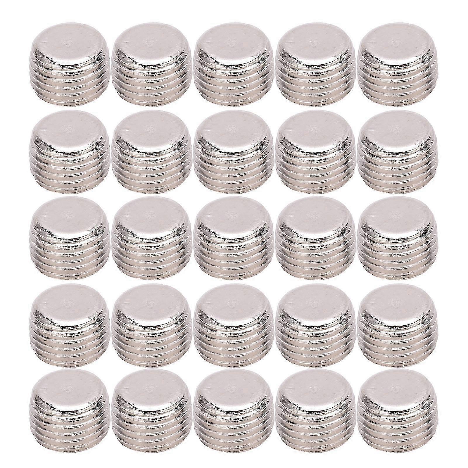 25Pcs Pipe Plug Hex Screwed Head Iron Pneumatic Connector 1/4 331 Fastener Hardware