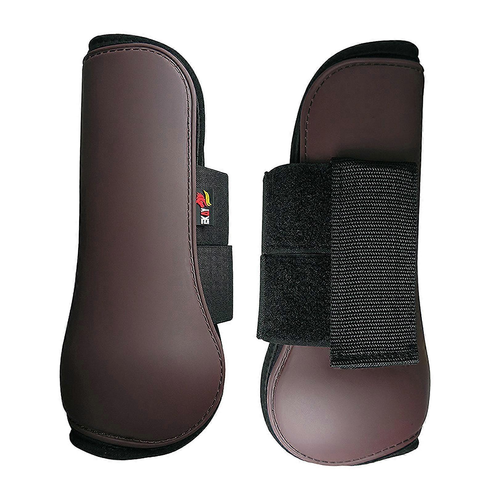 Horse Tendon Boots Protective Lightweight Adjustable Front Hind Boots for