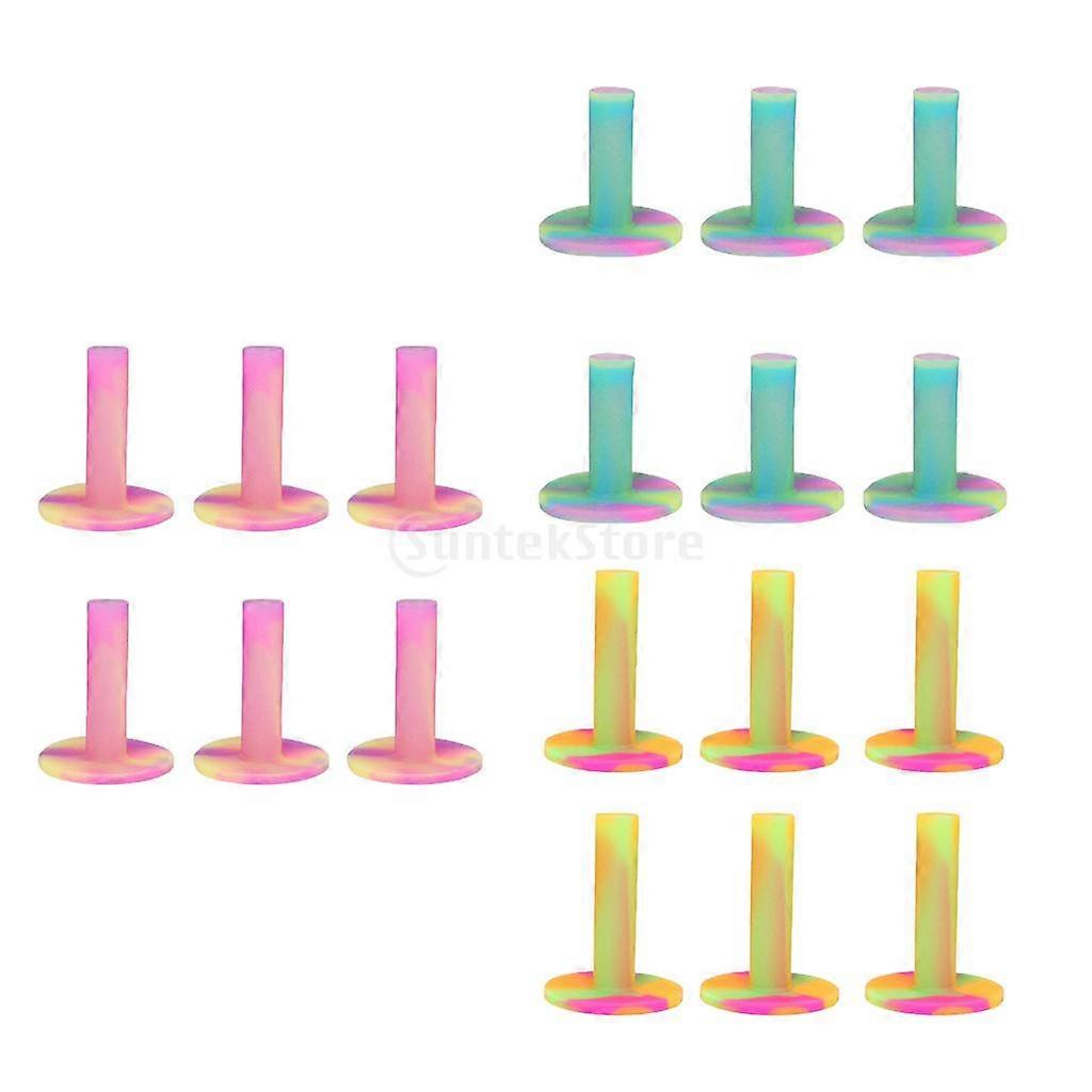 Rubber Golf Range Tees Unbreakable & Durable for indoor e outdoor Practice