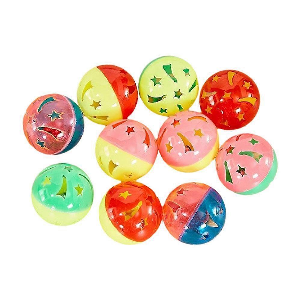 Cat Ball Toys for Indoor Cats kitten Interactive Chasing Balls with bell