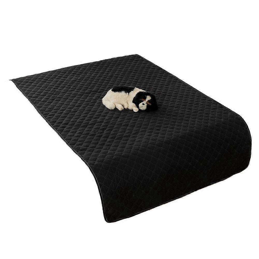 Double Sided Use Pet Bed Cover, Scratch Bite Resistant Blanket for Furniture Protection with Non-Slip Silicone Rubber Puppy Paw Design (Reusable
