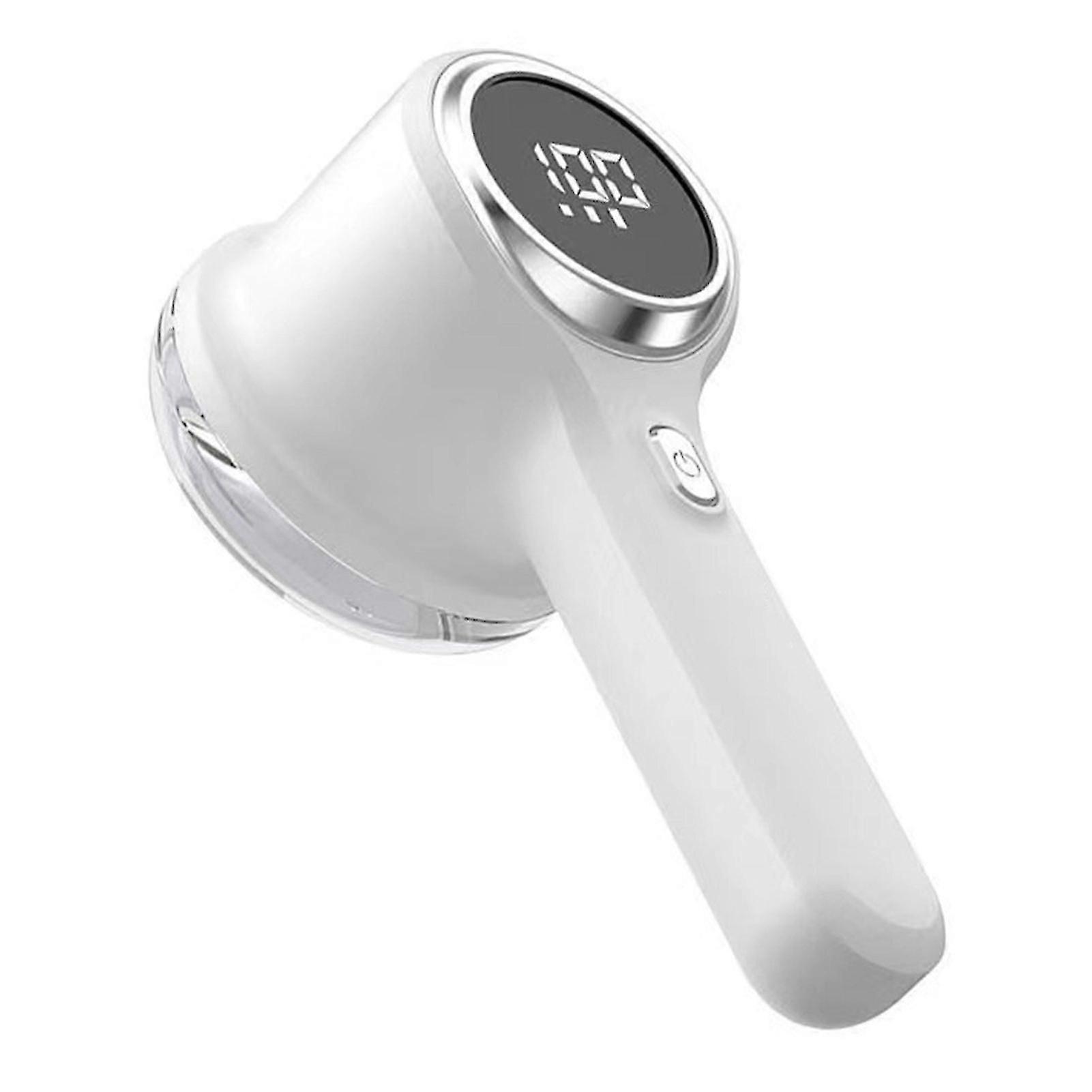 Rechargeable Fabric Shaver Electric Lint Remover with 3 Speeds & Digital Display, Fuzz Trimmer for Sweaters, Clothes, and Furniture