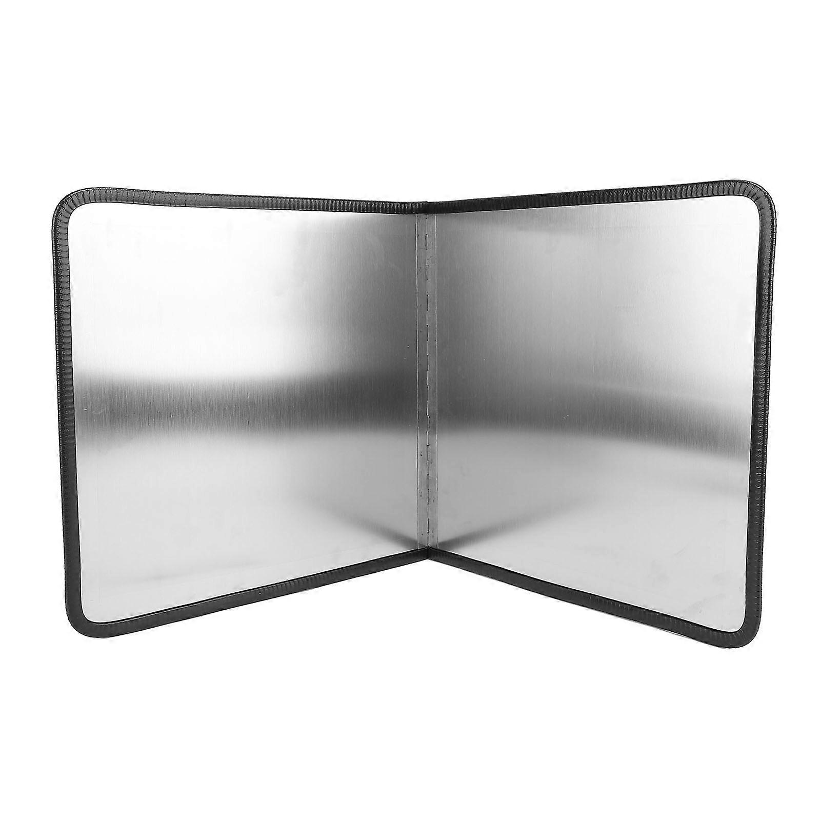 Foldable 304 Stainless Steel Splash Guard Double Sided Non-Stick Oil Stovetop Splash Guard Kitchen Backsplash Protector 30cm Depth
