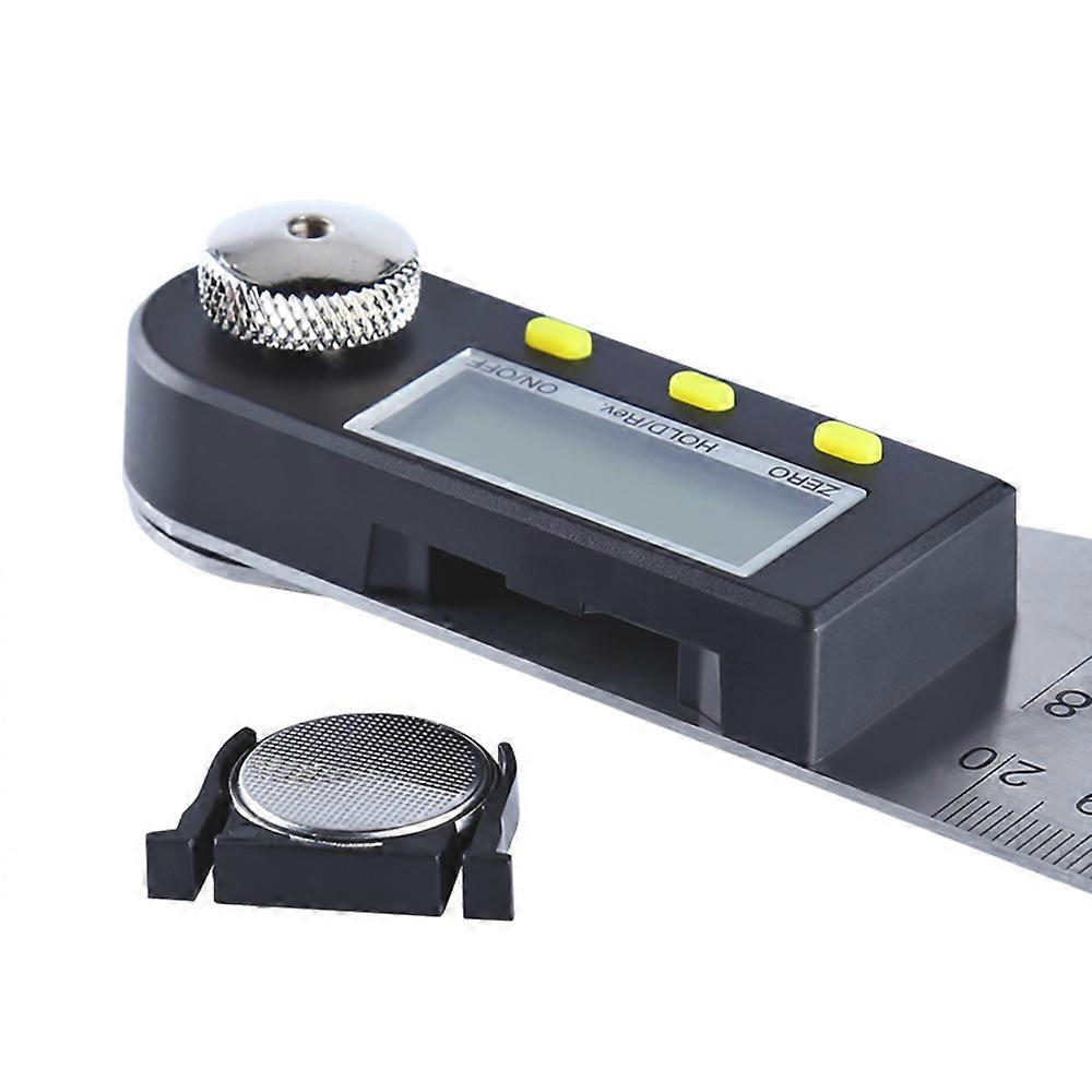 Digital display IP54 stainless steel woodworking angle protractor multifunction 360 degrees Angle ruler 200mm