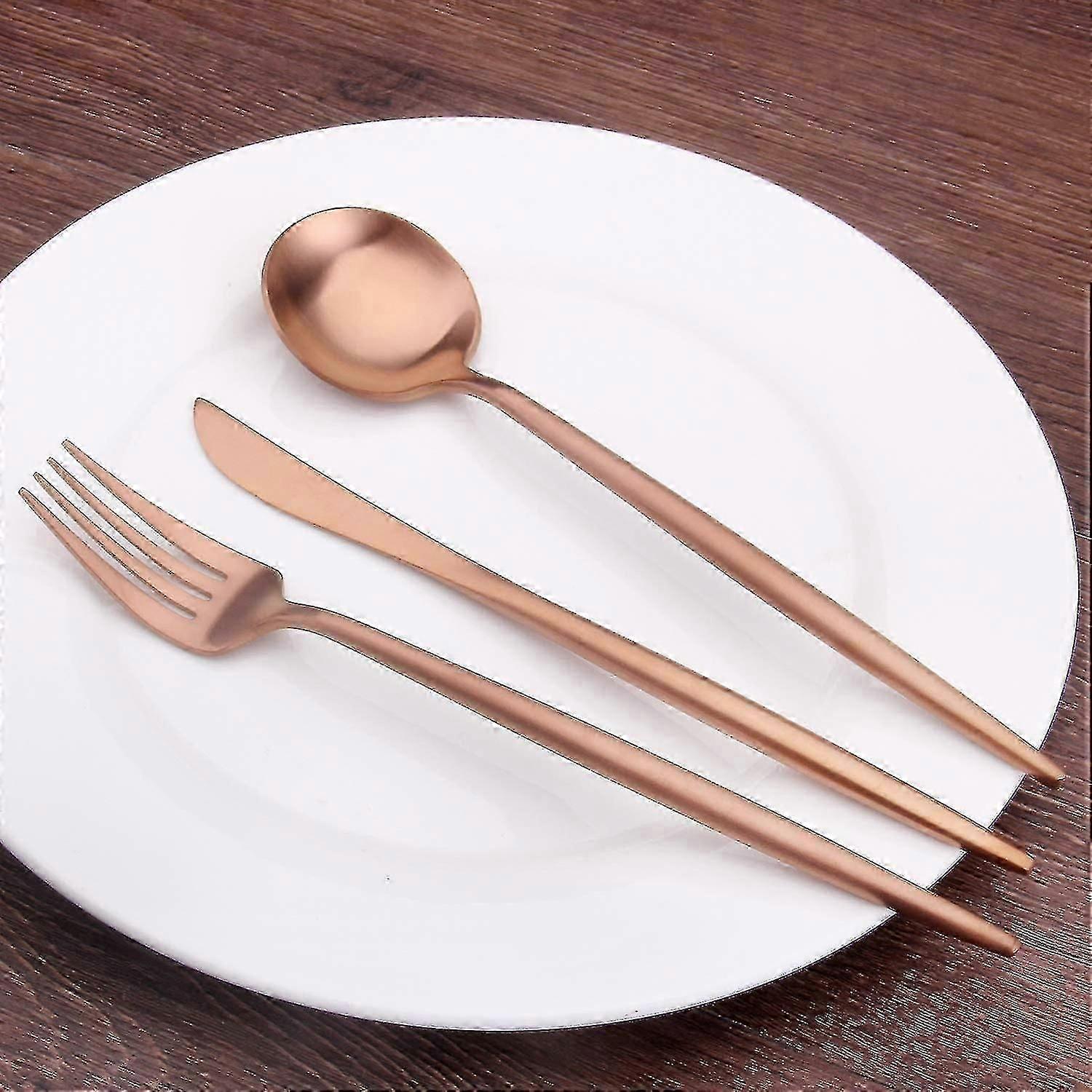 Stainless Steel Satin Finish Flatware Set