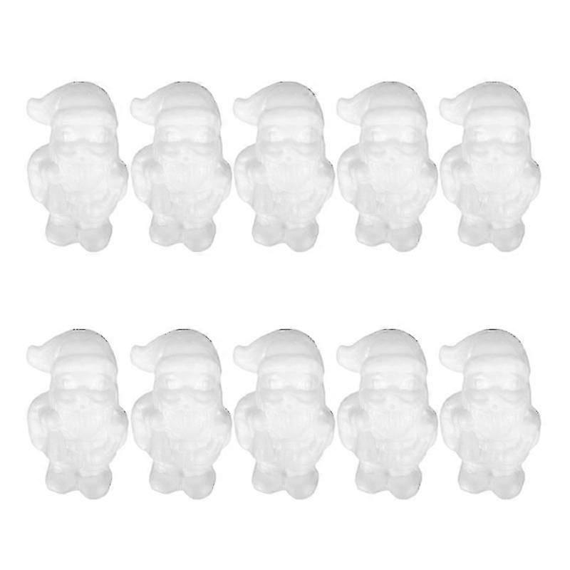 10pcs Santa Claus Ornament