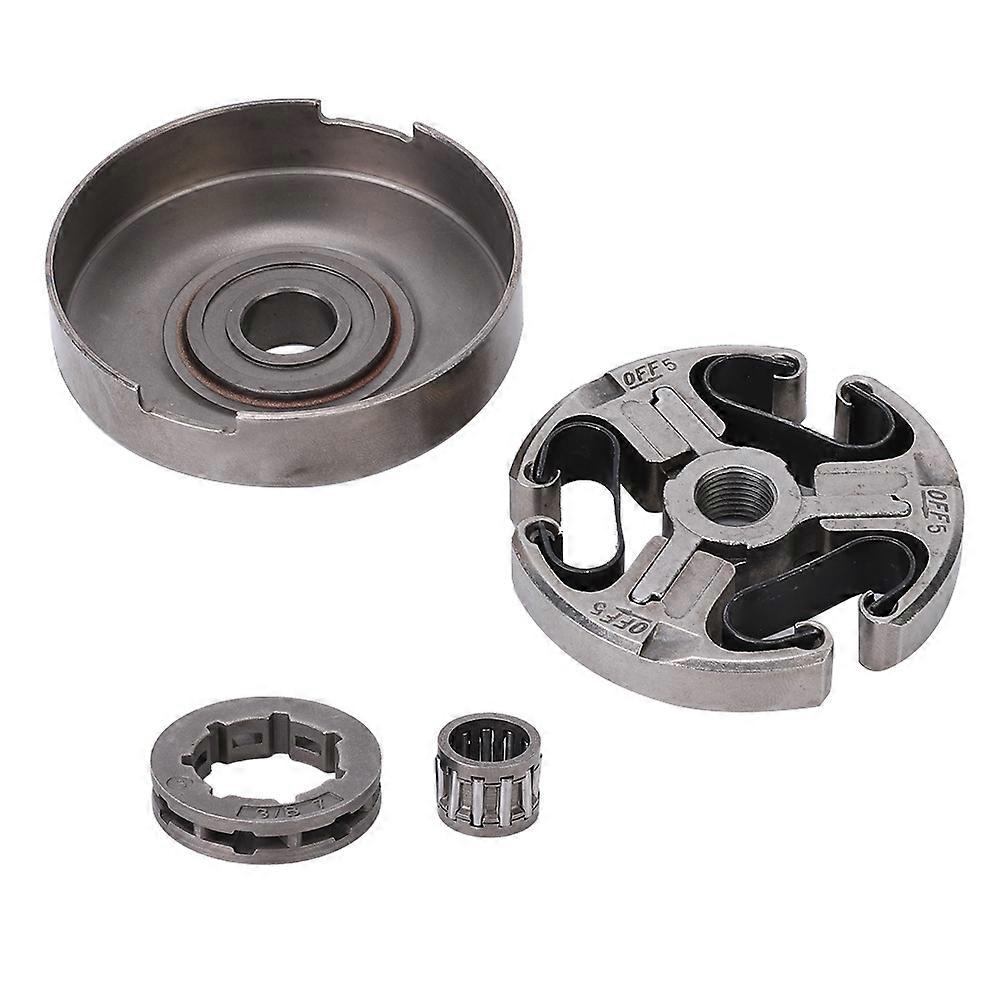 Chainsaw Clutch Drum Kit, Husqvarna Chainsaw Replacement Parts, Perfect Match For High-Quality Metal Material, Easy Installation, Direct Replacement