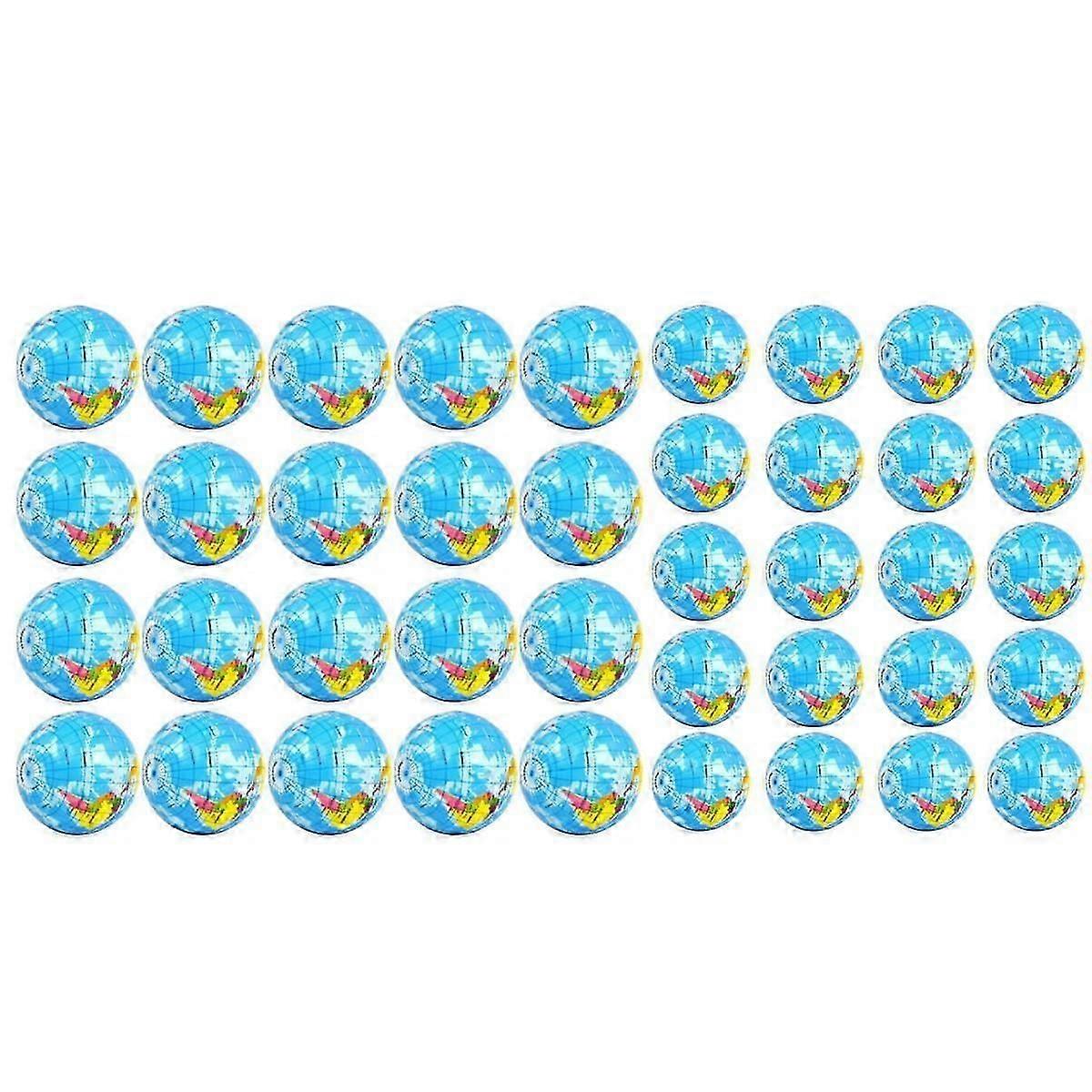 40pcs globo stress ball mundo terra stress balls, 3 polegadas 2.5 polegadas mini espuma bolas de estresse para adultos